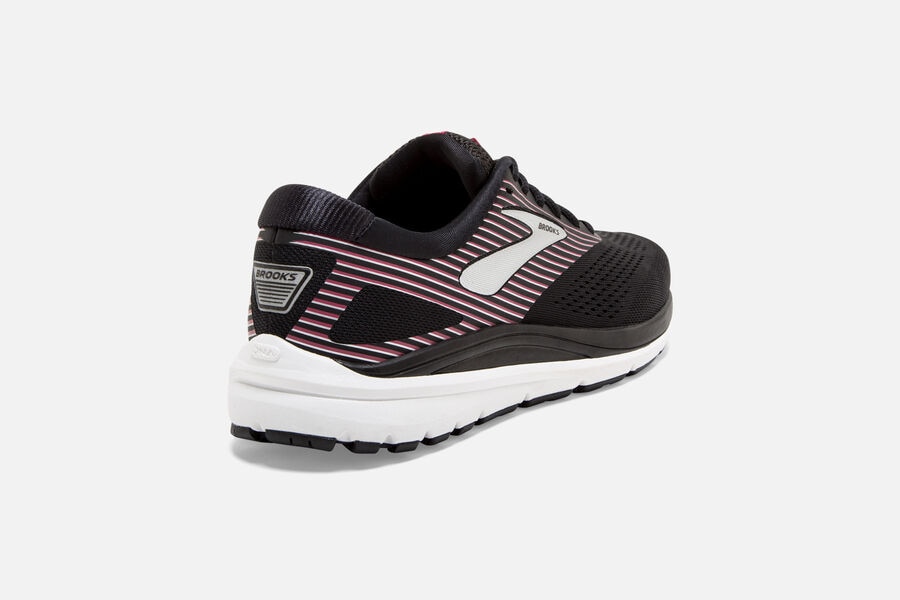 Brooks Addiction 14 Road Loopschoenen Dames - Zwart/Roze/Zilver - 713284AZJ